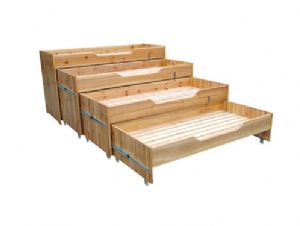 點擊查看詳細信息<br>標題：四層幼兒推拉床HL-7016 閱讀次數：6892